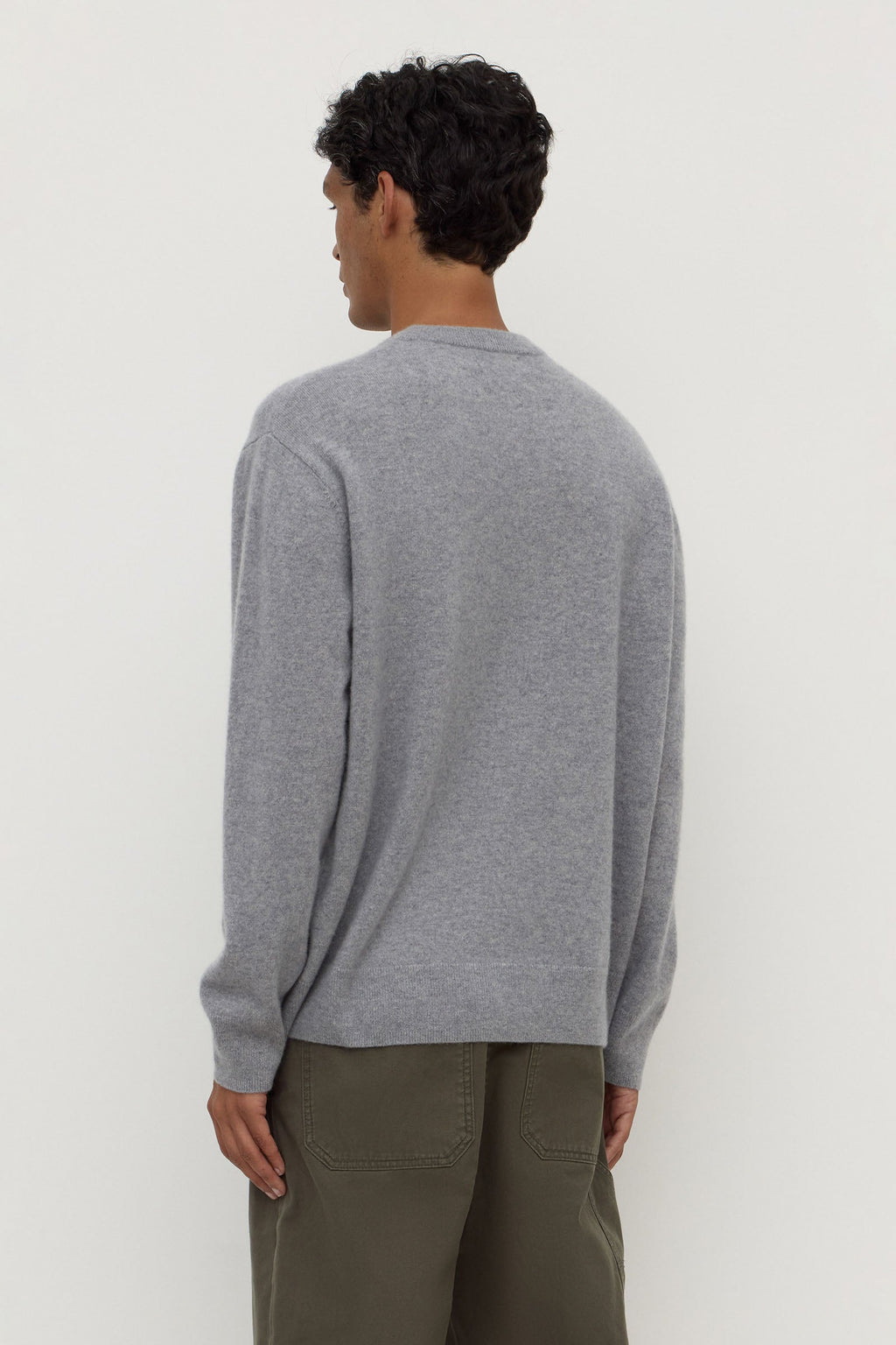 Crew Neck Cashmere Knit