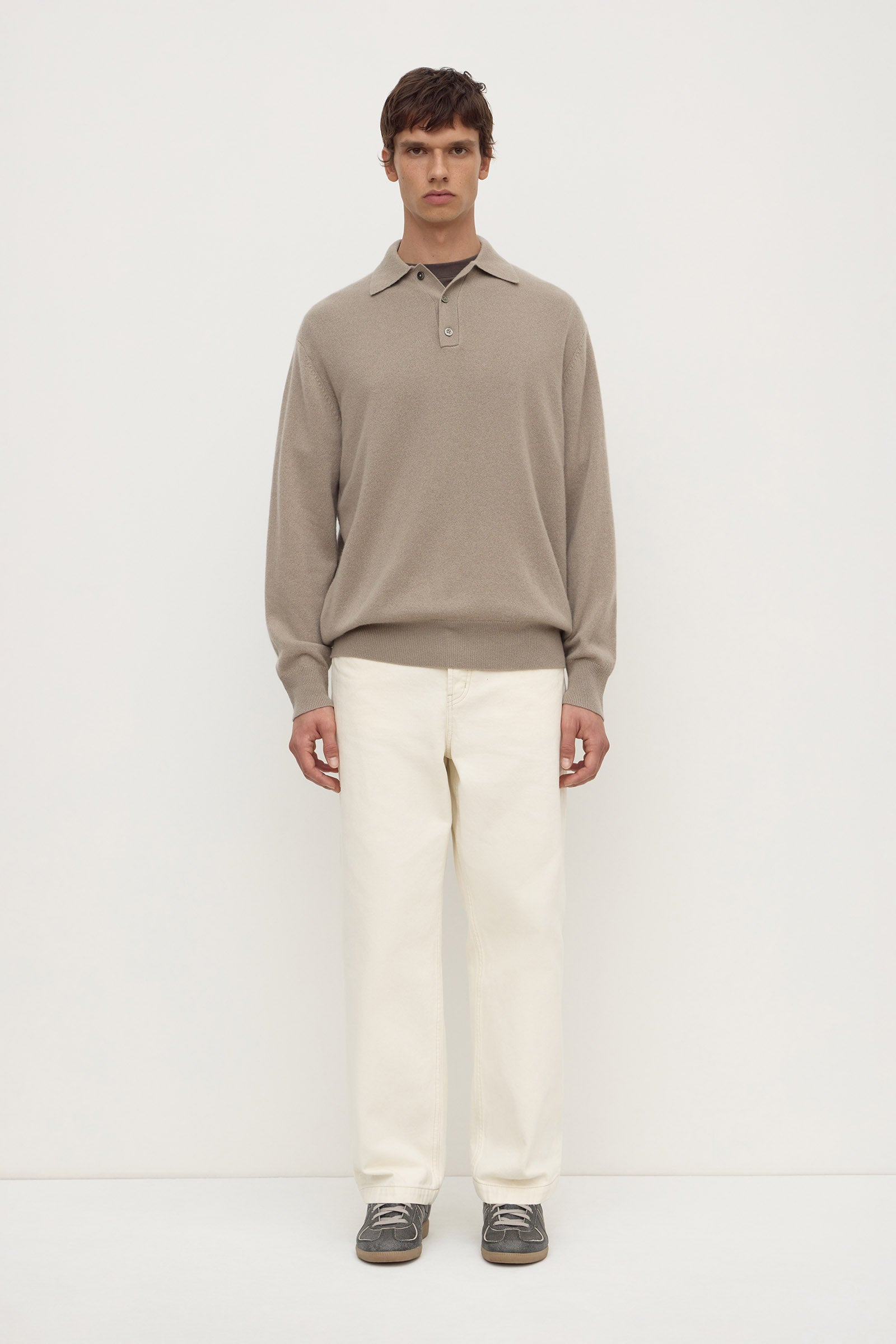 Cashmere Polo Knit