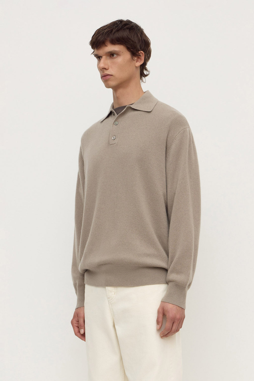 Cashmere Polo Knit
