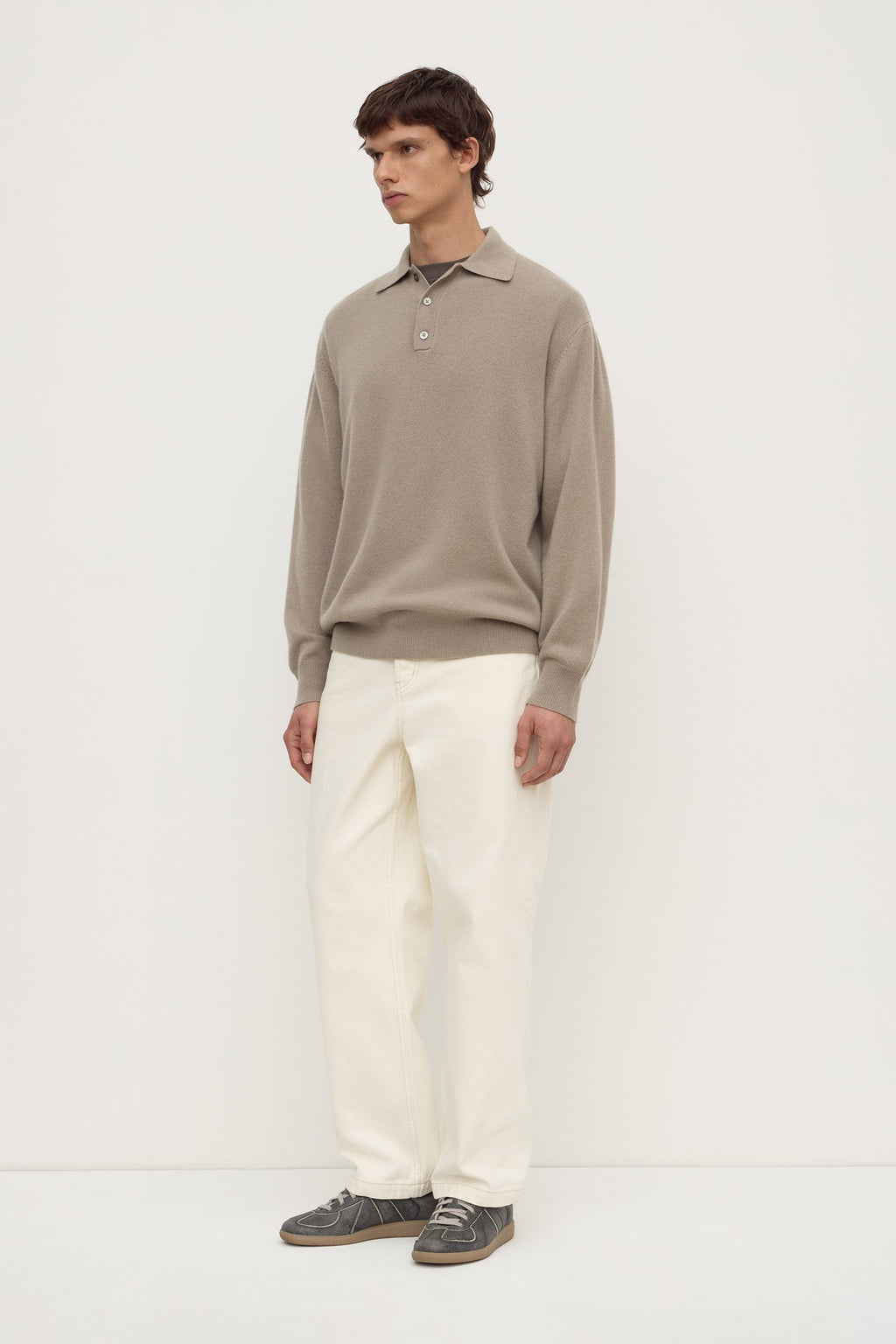 Cashmere Polo Knit