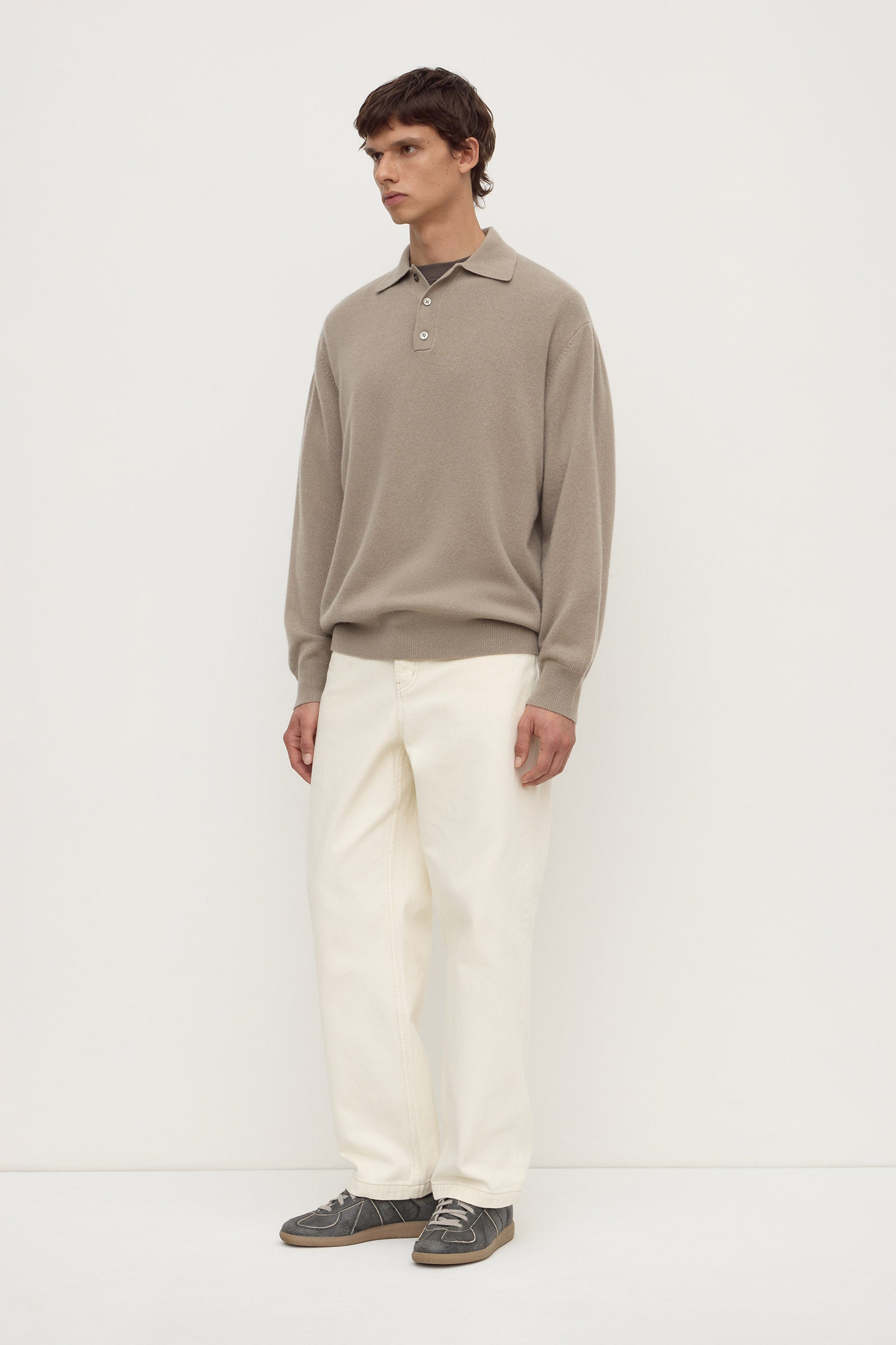 Cashmere Polo Knit