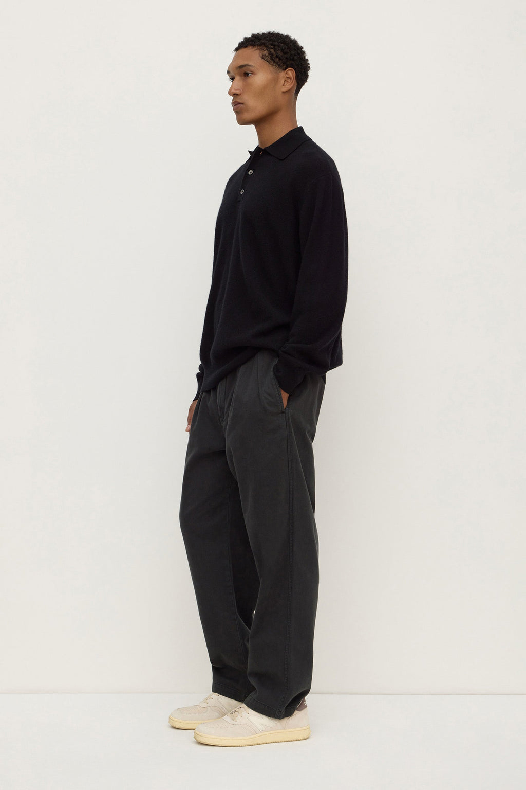 Cashmere Polo Knit