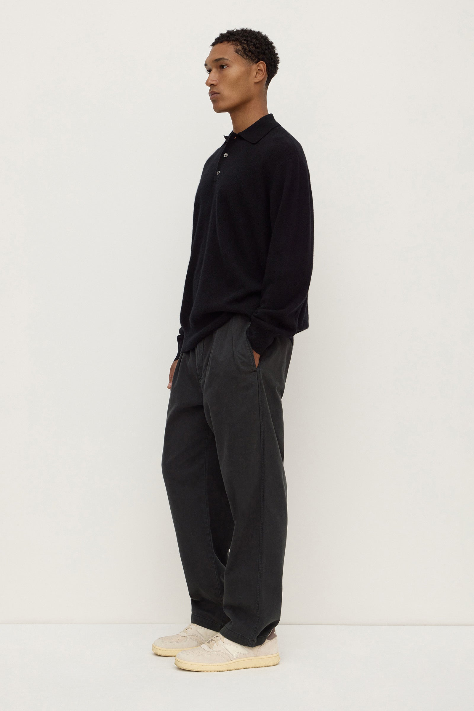 Cashmere Polo Knit