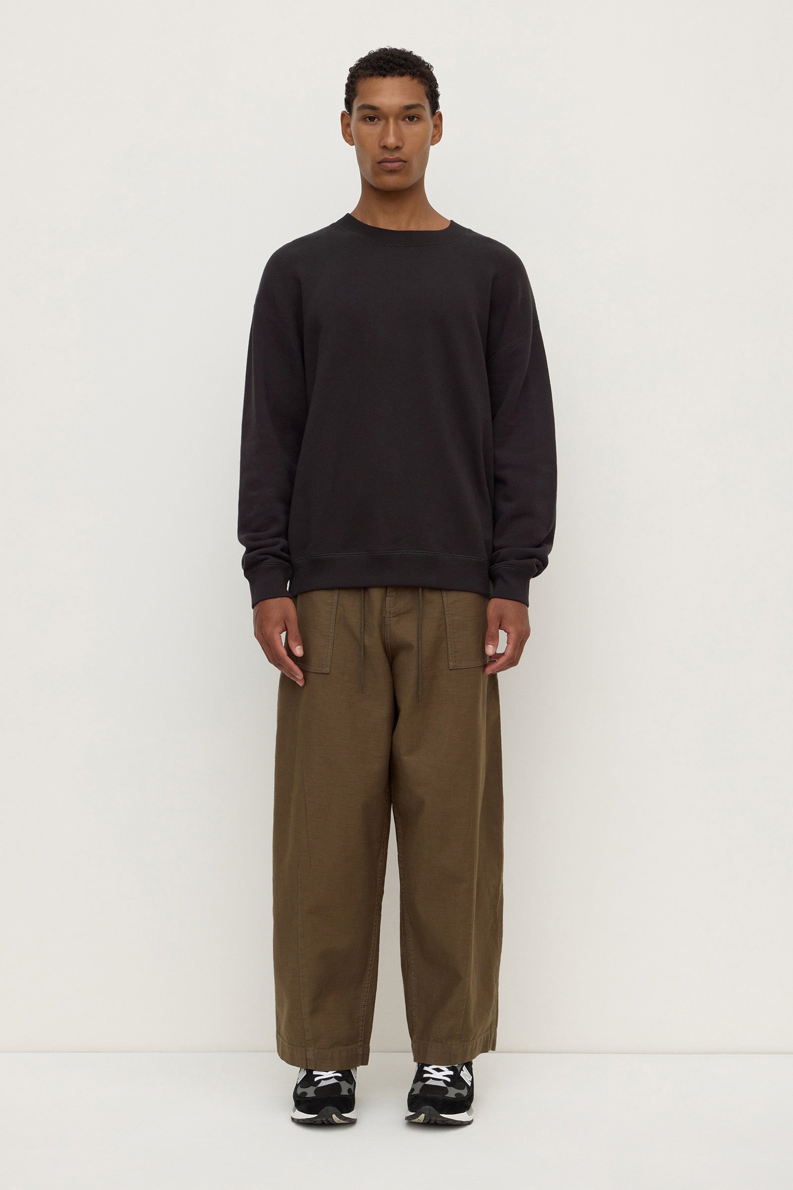Fleece Crew Sweatshirt