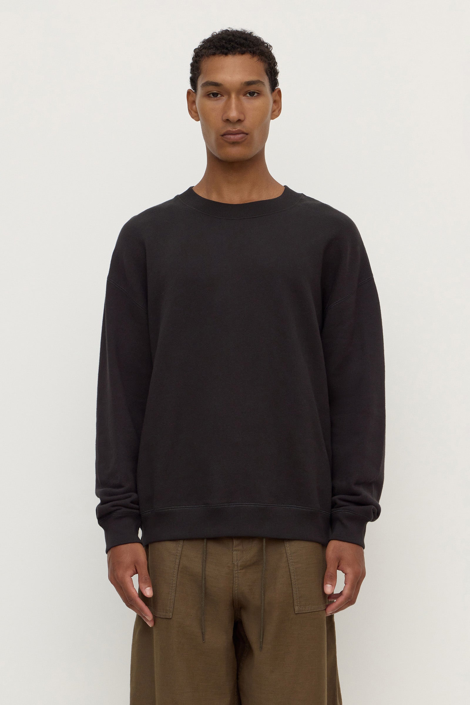 Fleece Crew Sweatshirt