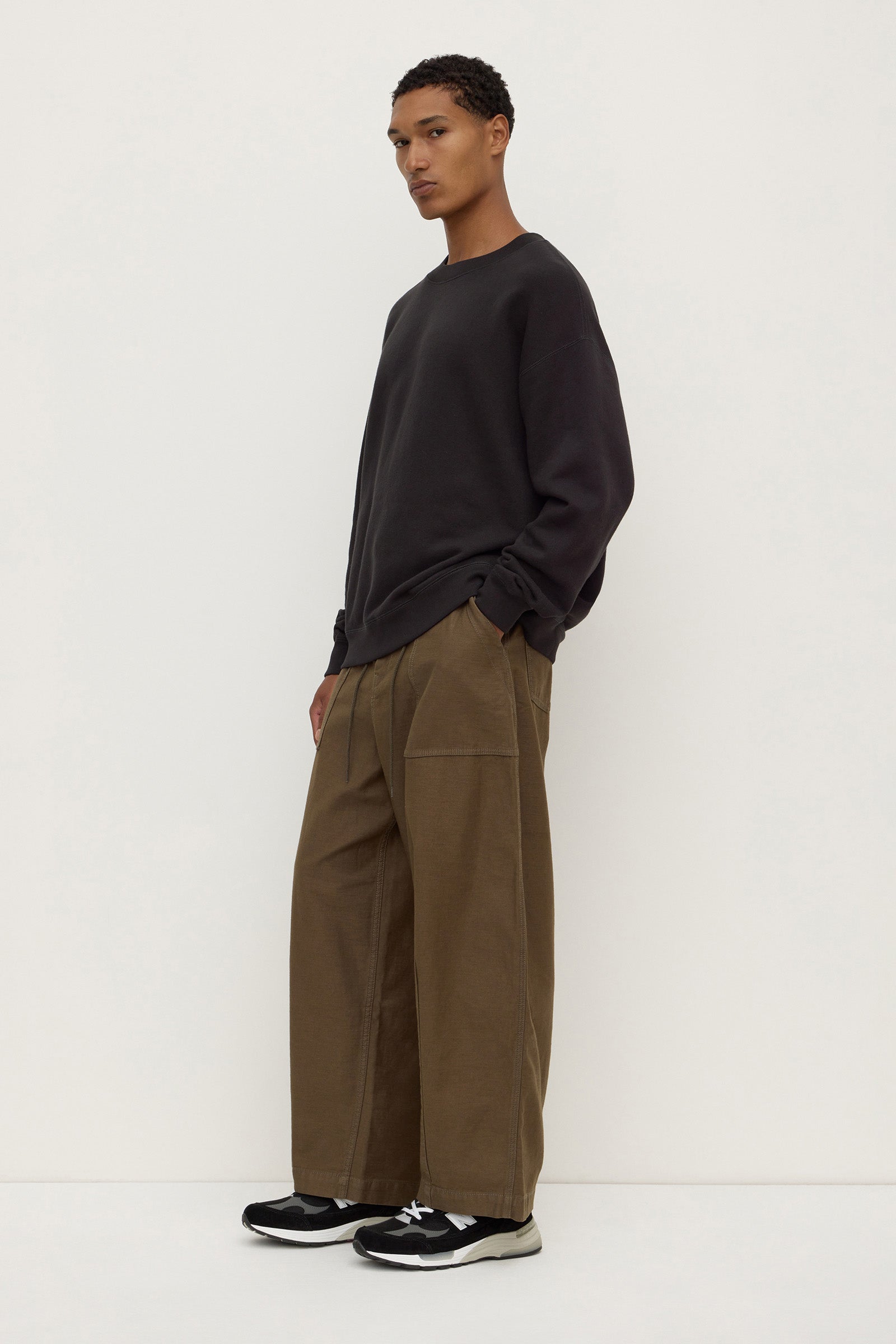 Fleece Crew Sweatshirt