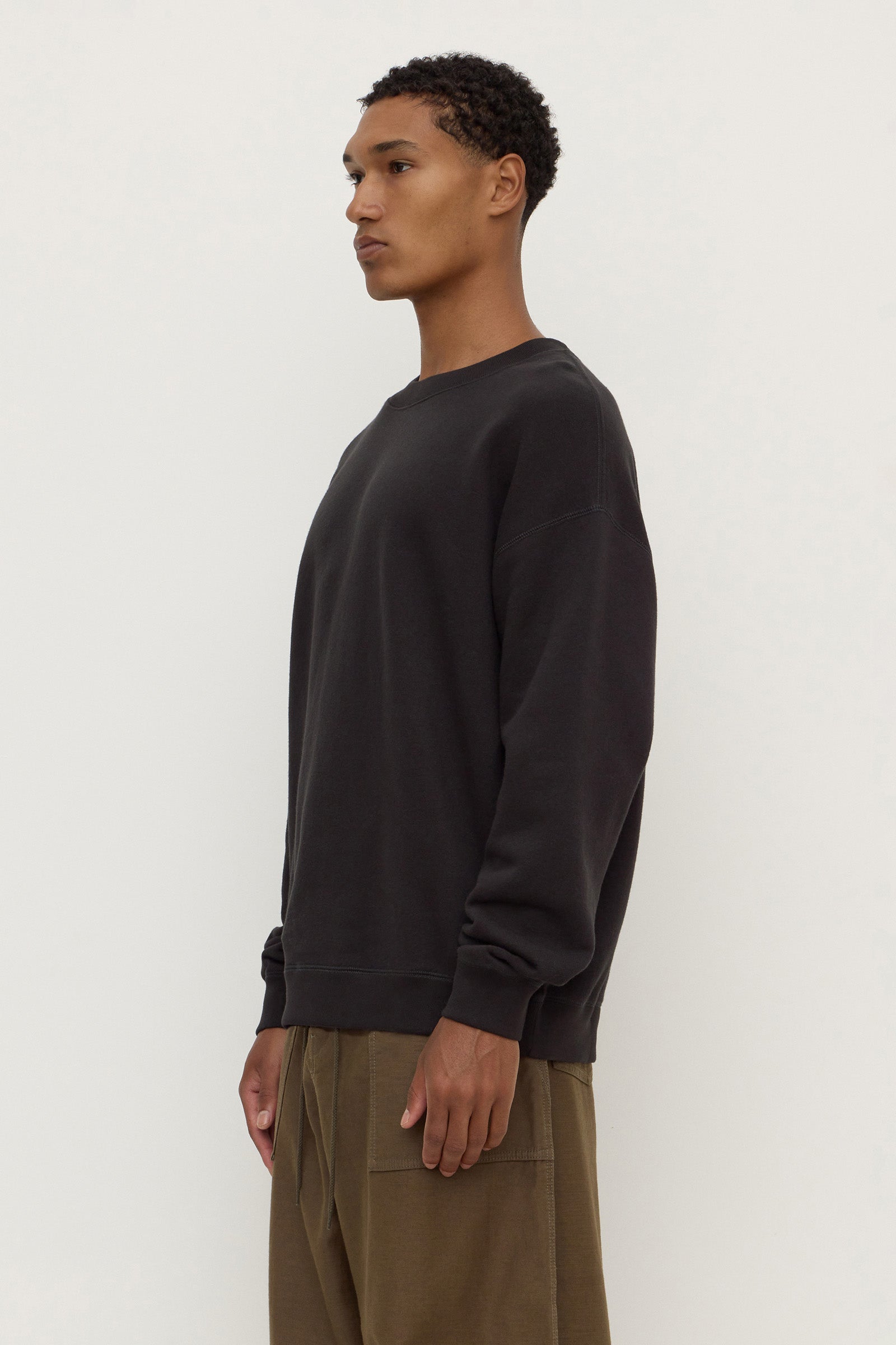 Fleece Crew Sweatshirt