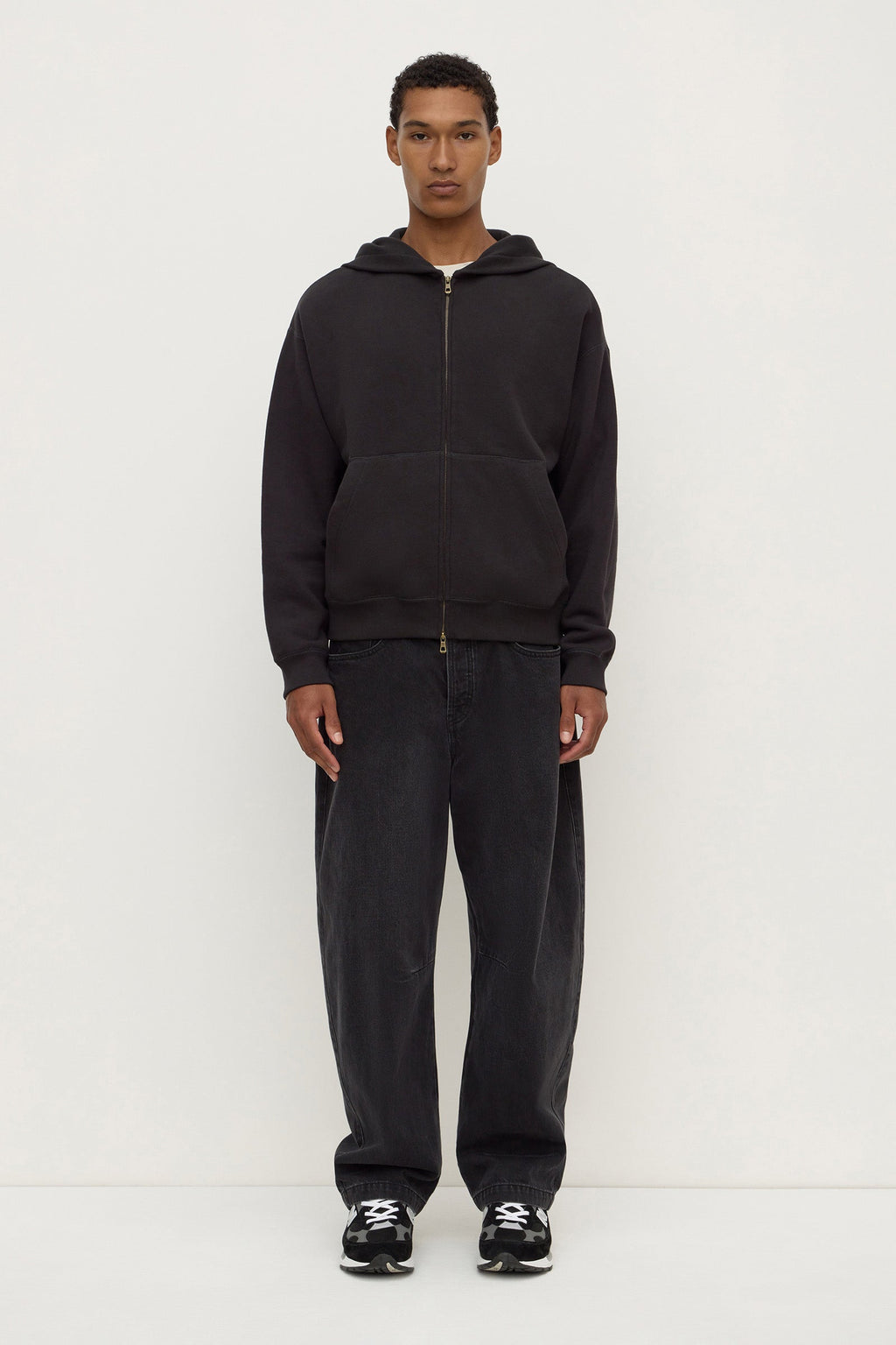 Fleece Zip Through Hoodie