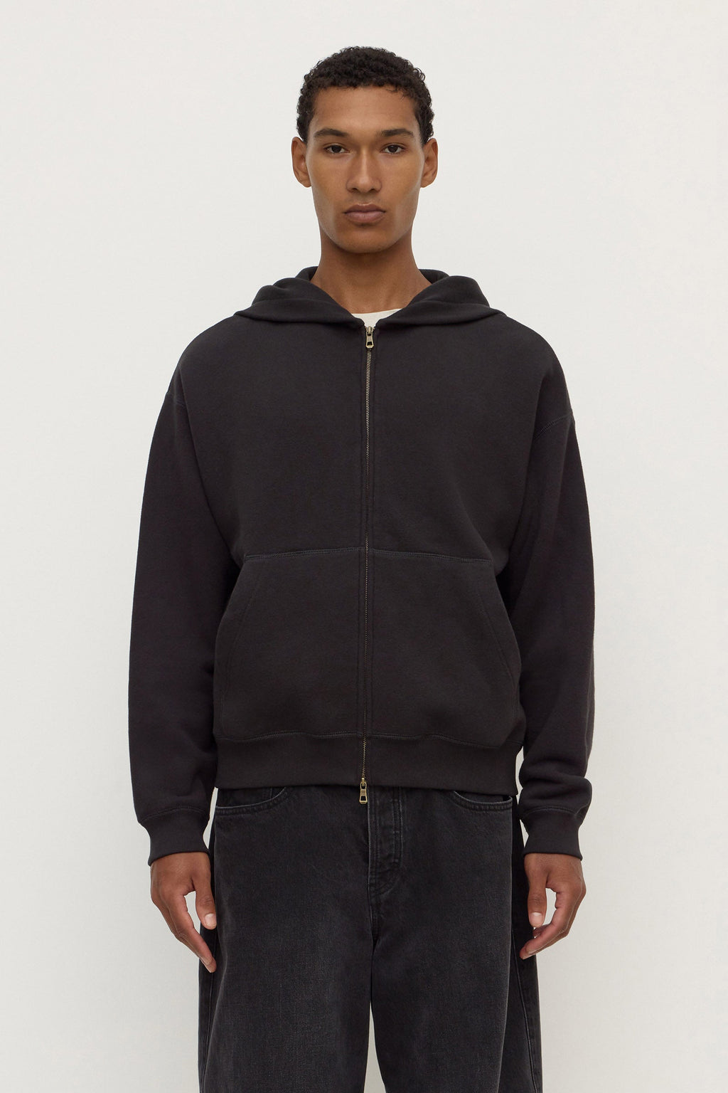 Fleece Zip Through Hoodie