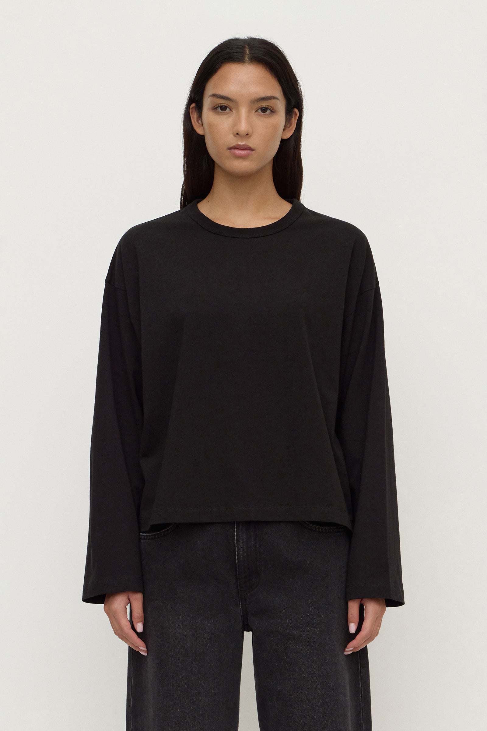 Wide Sleeve Cotton Tee