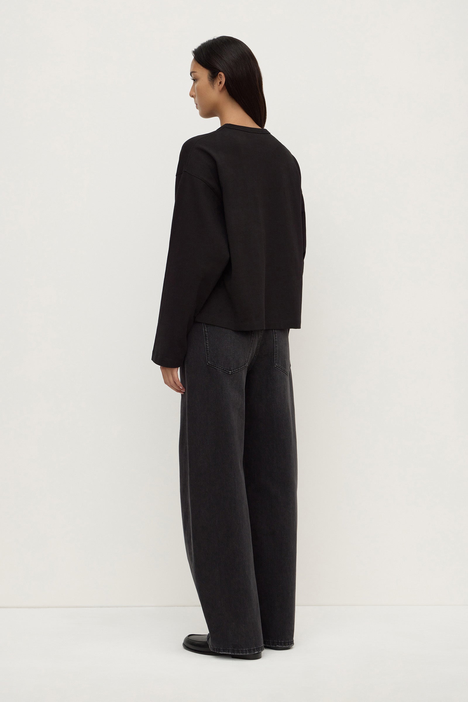 Wide Sleeve Cotton Tee