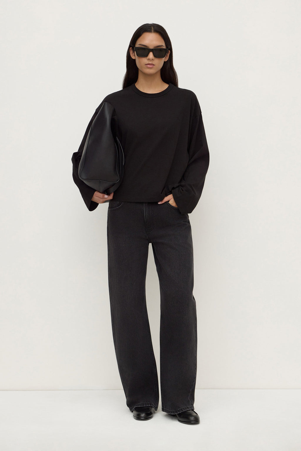 Wide Sleeve Cotton Tee