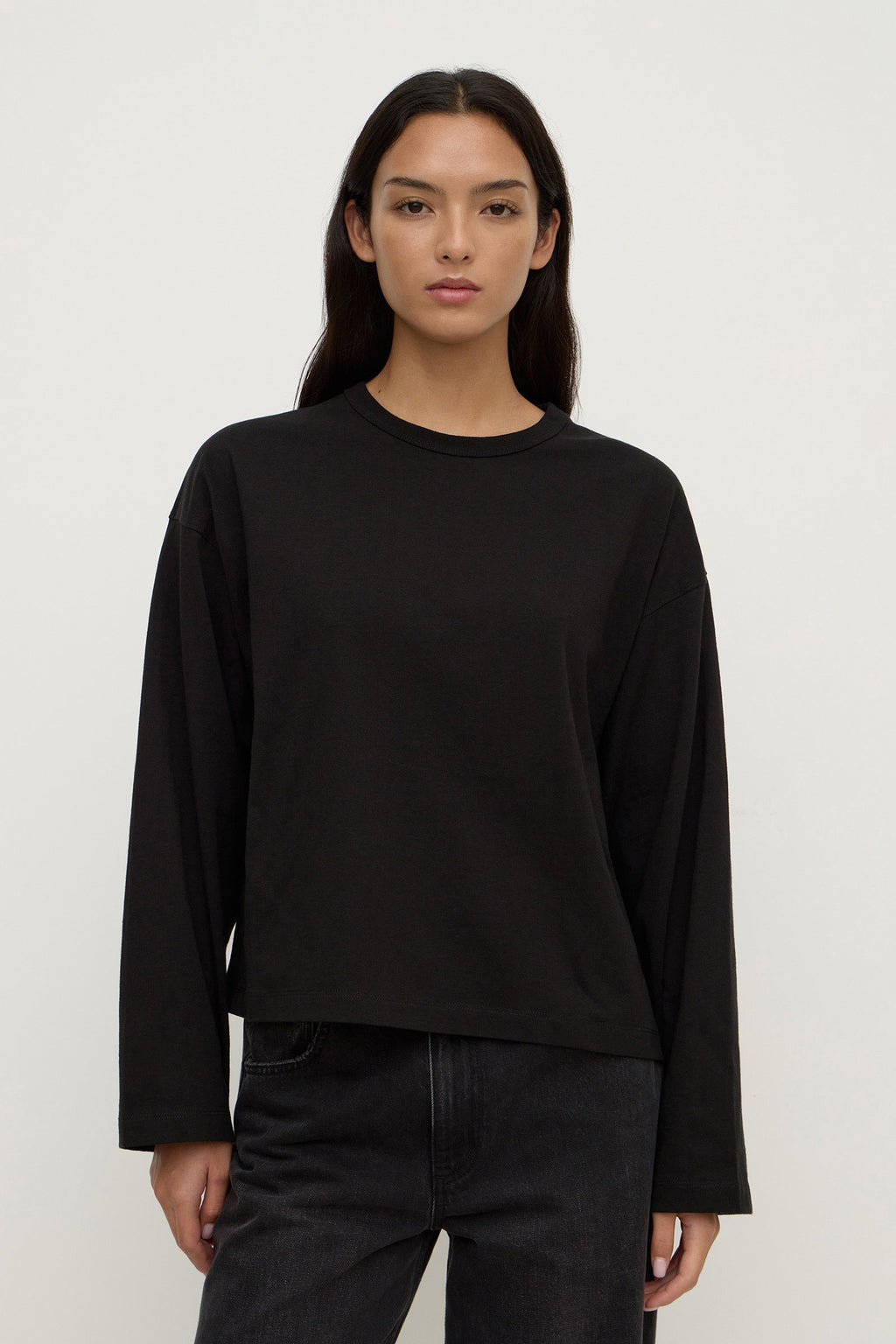 Wide Sleeve Cotton Tee