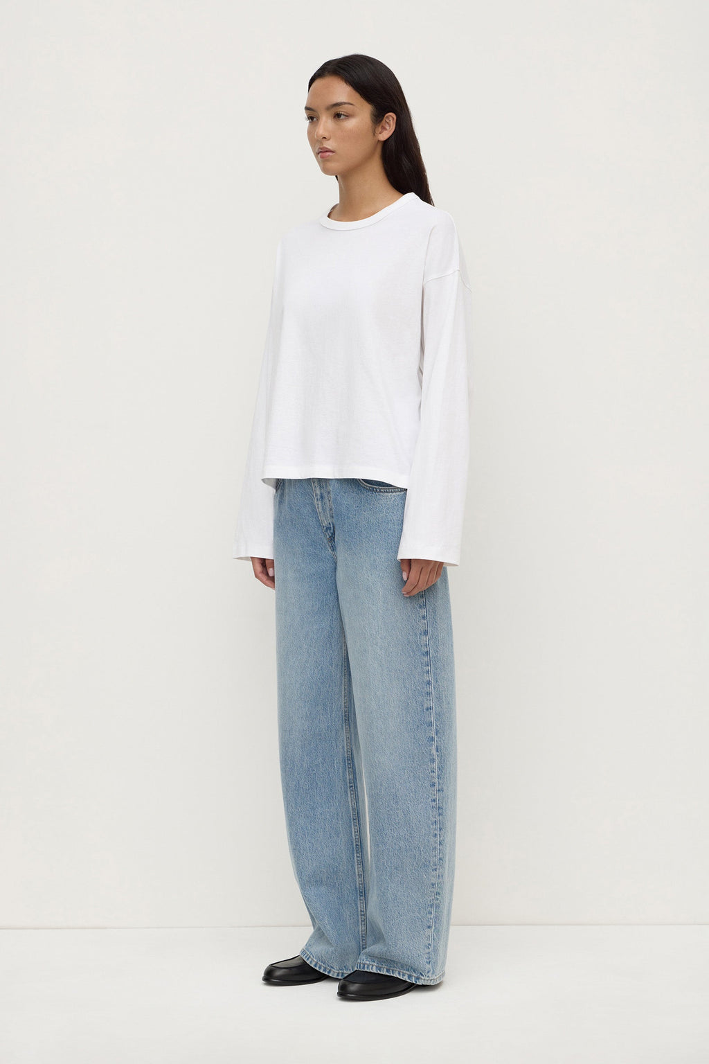 Wide Sleeve Cotton Tee
