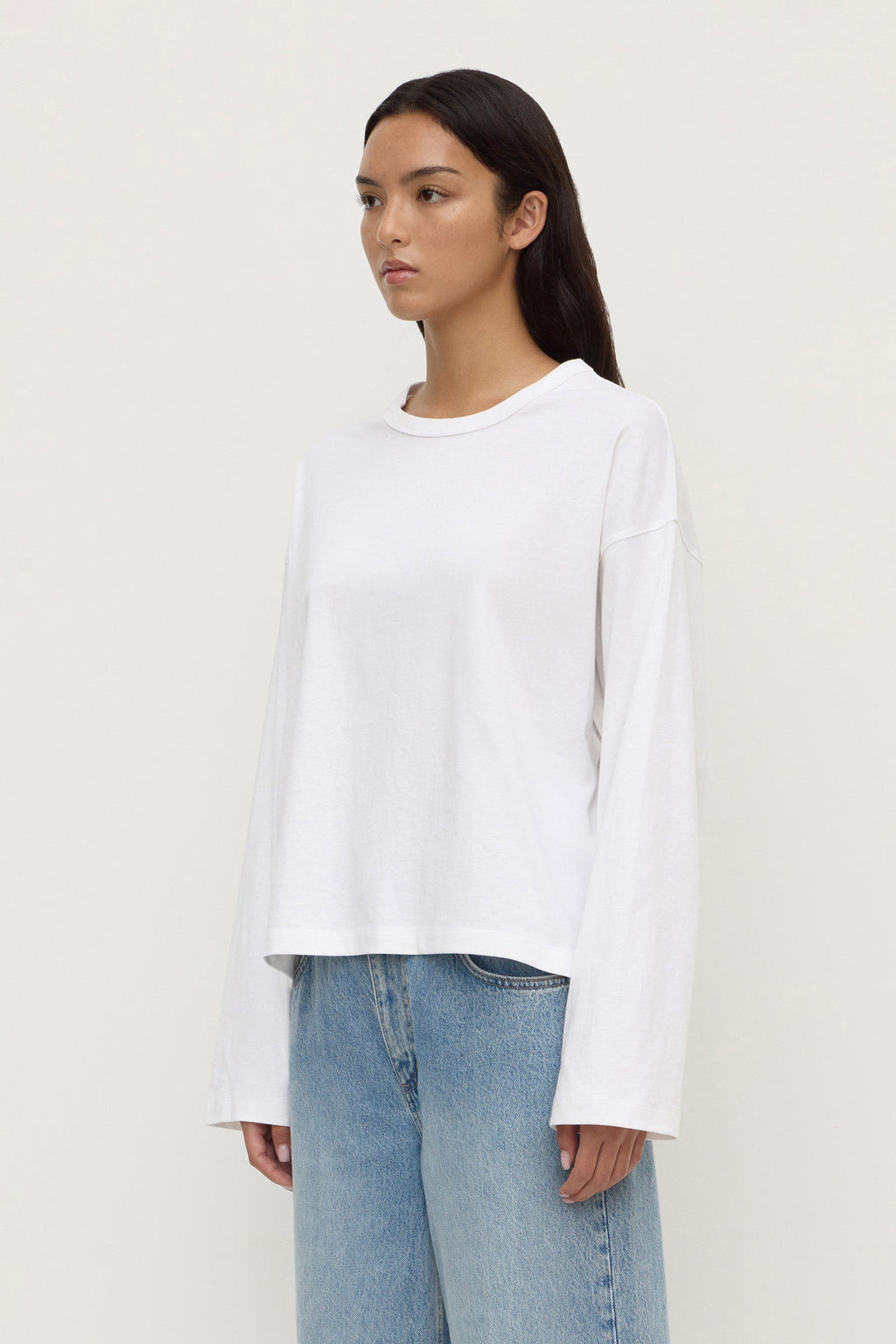 Wide Sleeve Cotton Tee