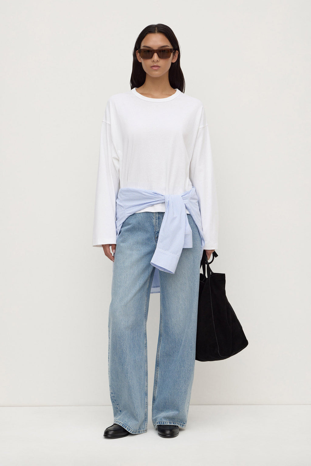 Wide Sleeve Cotton Tee