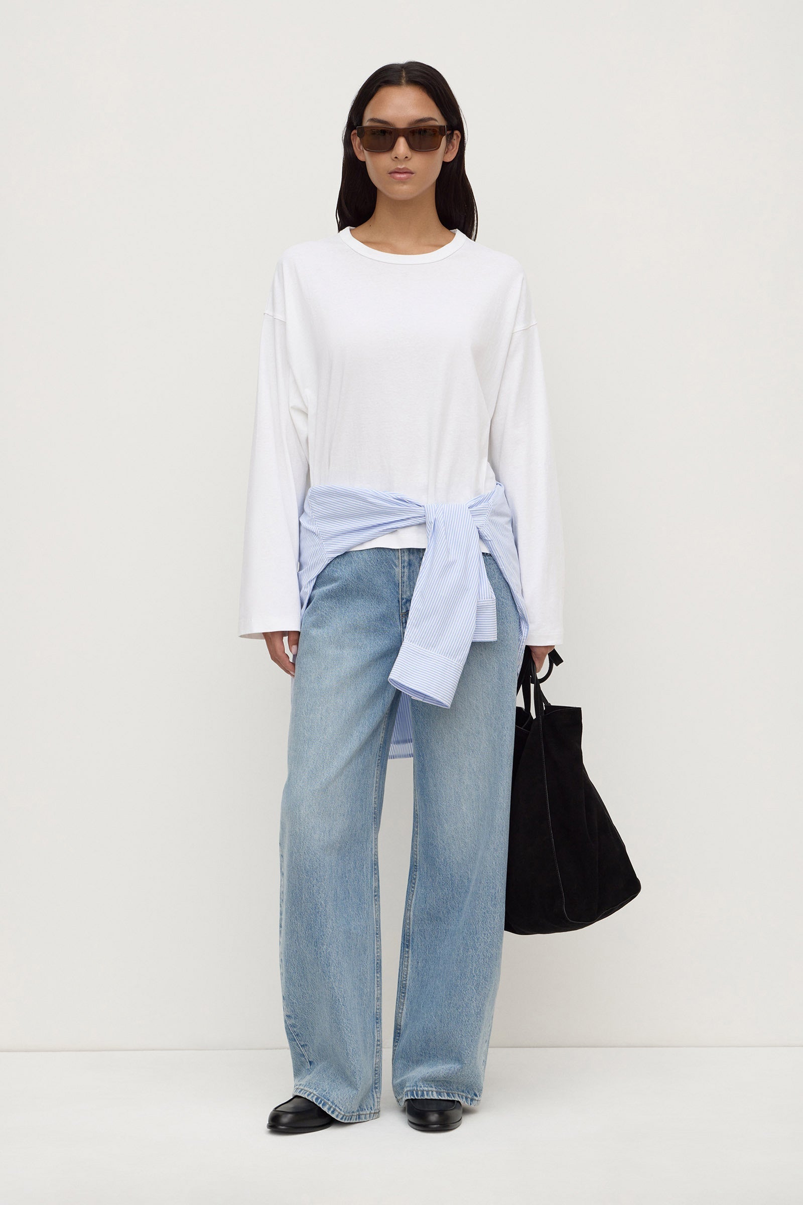 Wide Sleeve Cotton Tee
