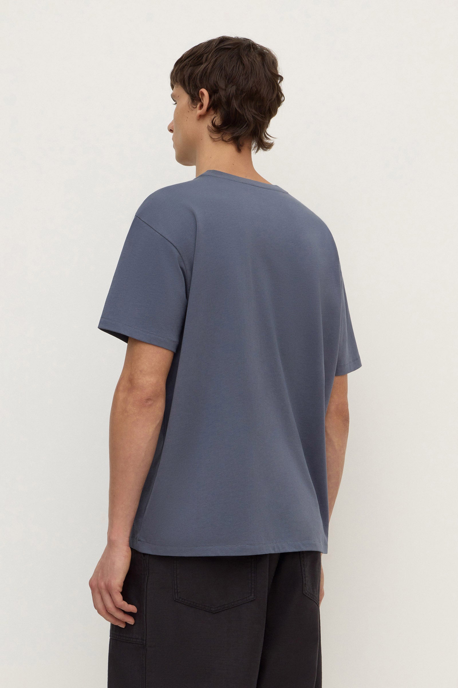 Cropped Cotton Tee