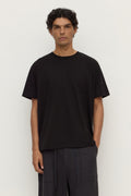 Cropped Cotton Tee