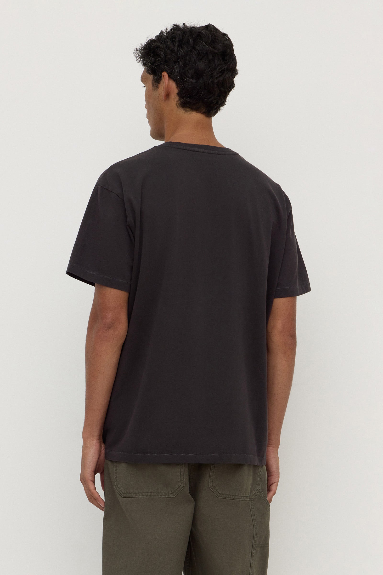 Cropped Cotton Tee