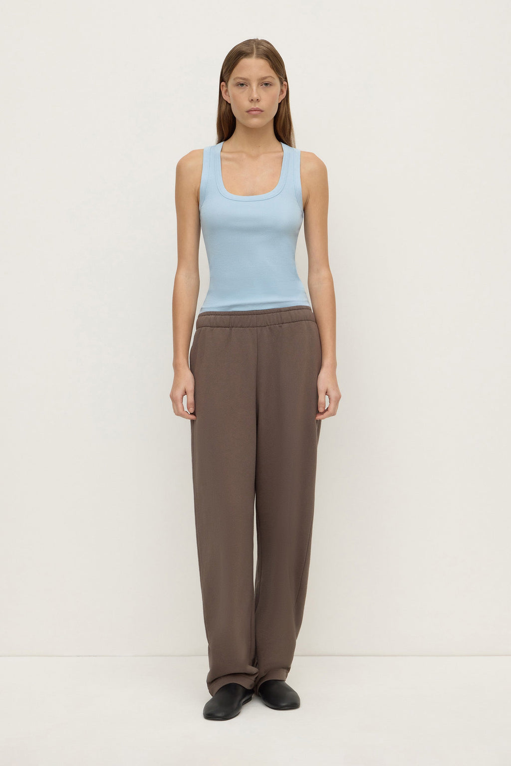 Scoop Neck Rib Tank