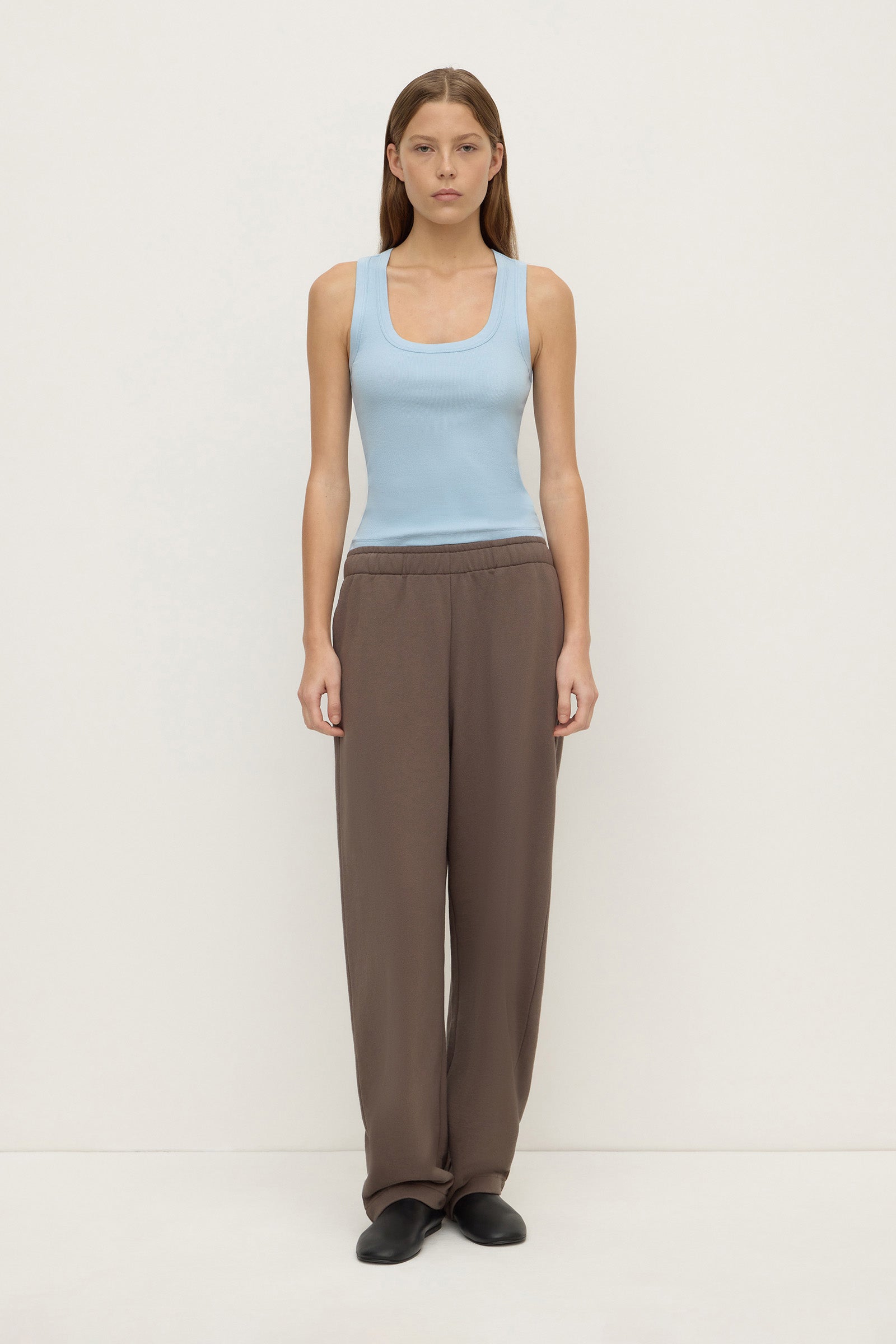 Scoop Neck Rib Tank