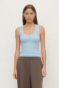 Scoop Neck Rib Tank