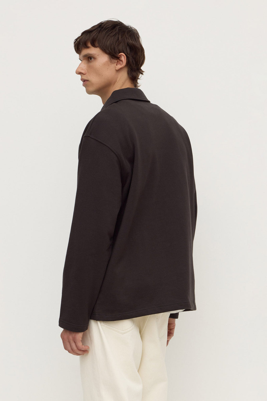 Heavyweight Fleece Polo