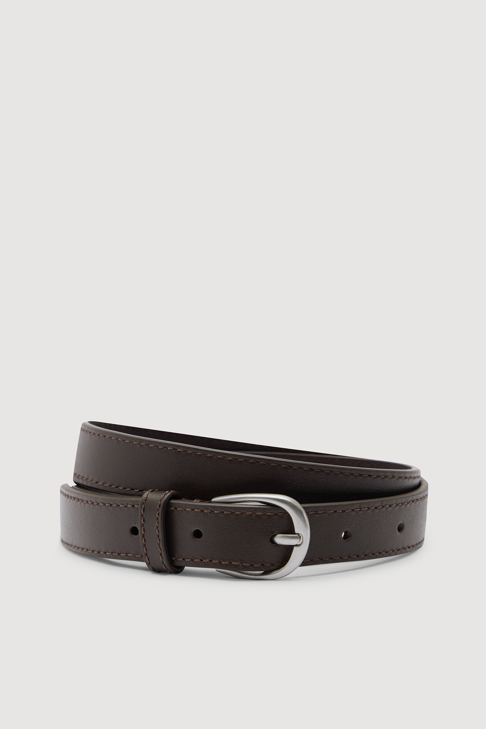 Slim Leather Belt