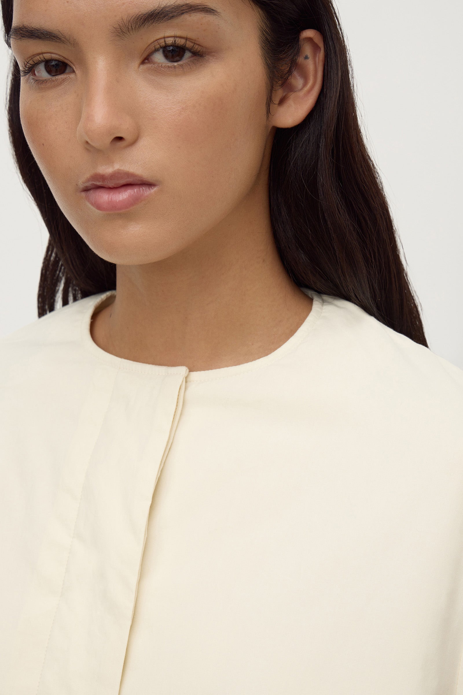 Padded Cotton Bomber Jacket