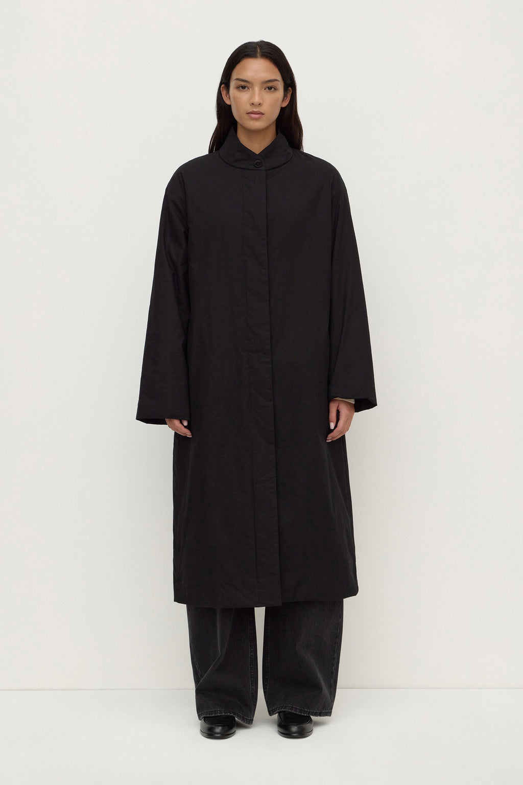Padded Cotton Long Coat
