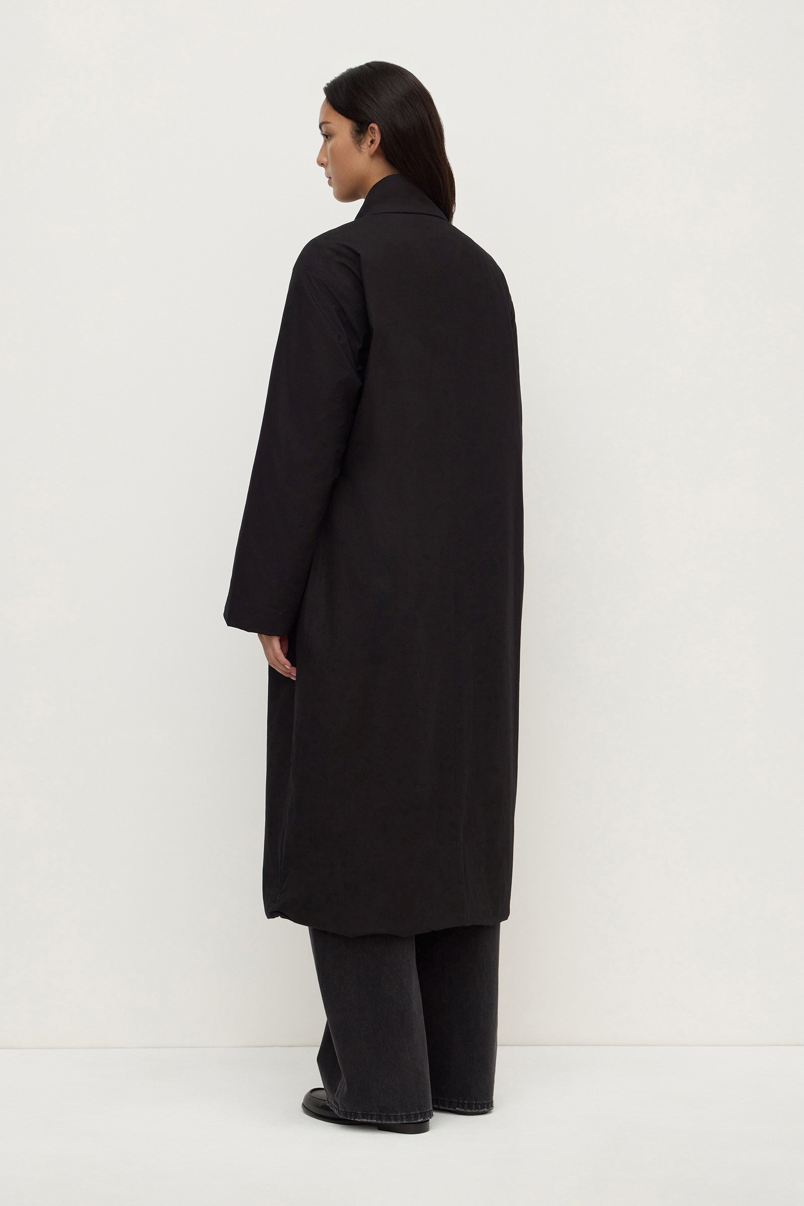 Padded Cotton Long Coat