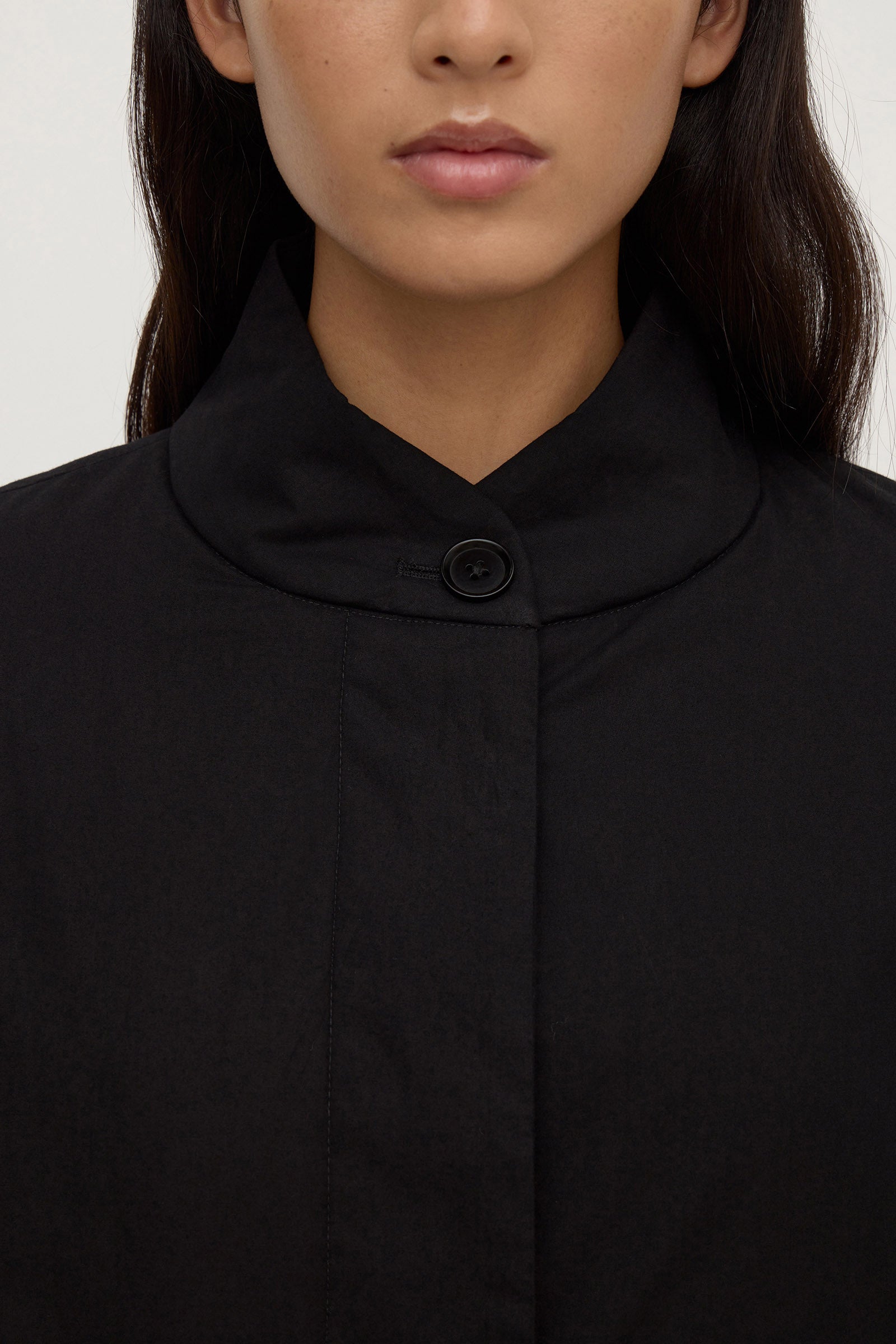 Padded Cotton Long Coat